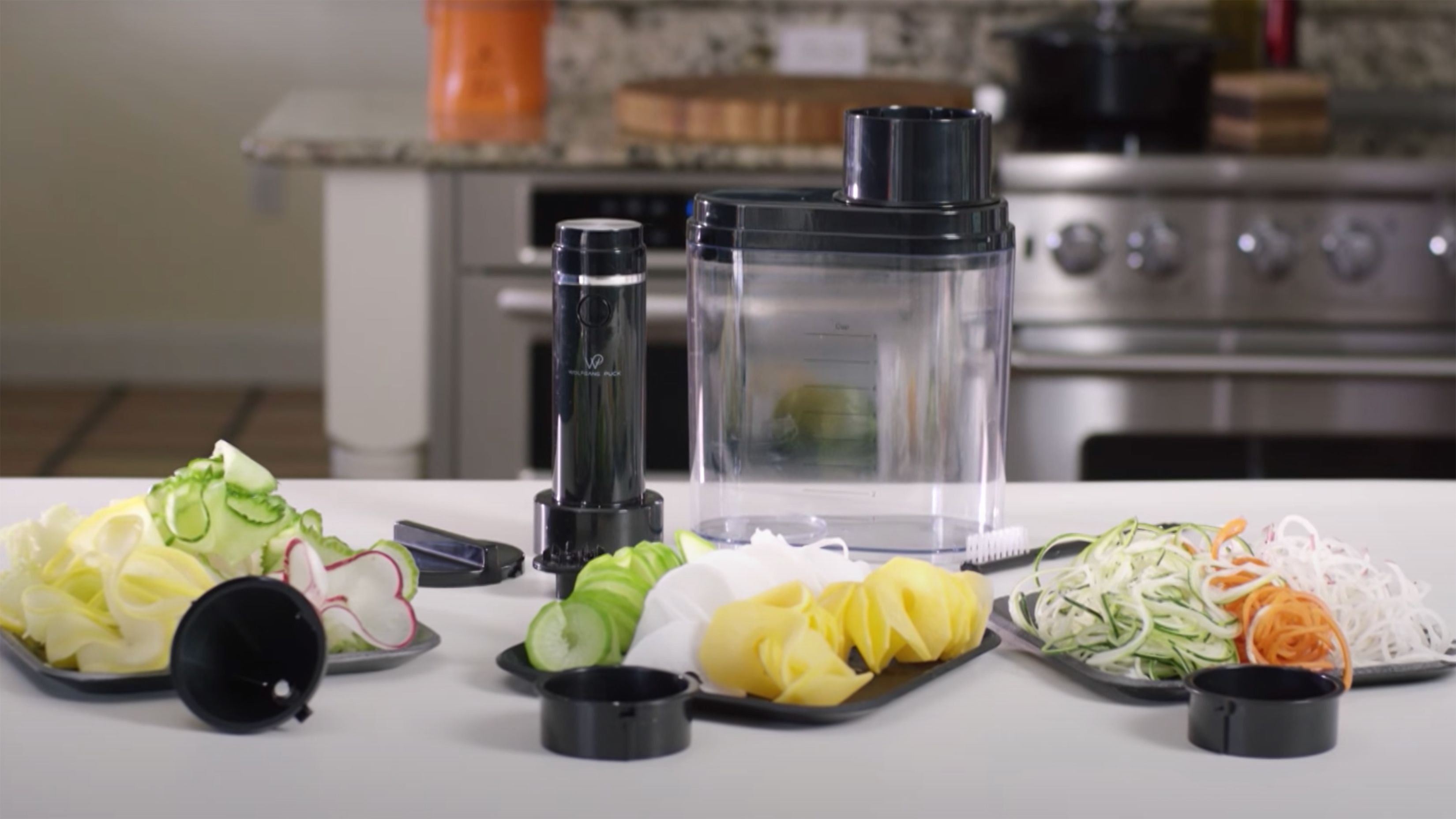 Wolfgang Puck Electric Spiralizer Review: Tested by Underscored