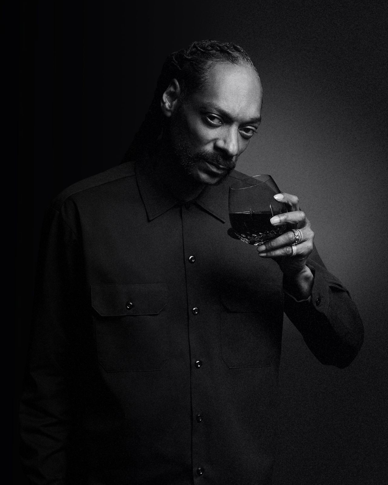 Snoop Dogg drinks a lot of wine now and says you are what you drink.