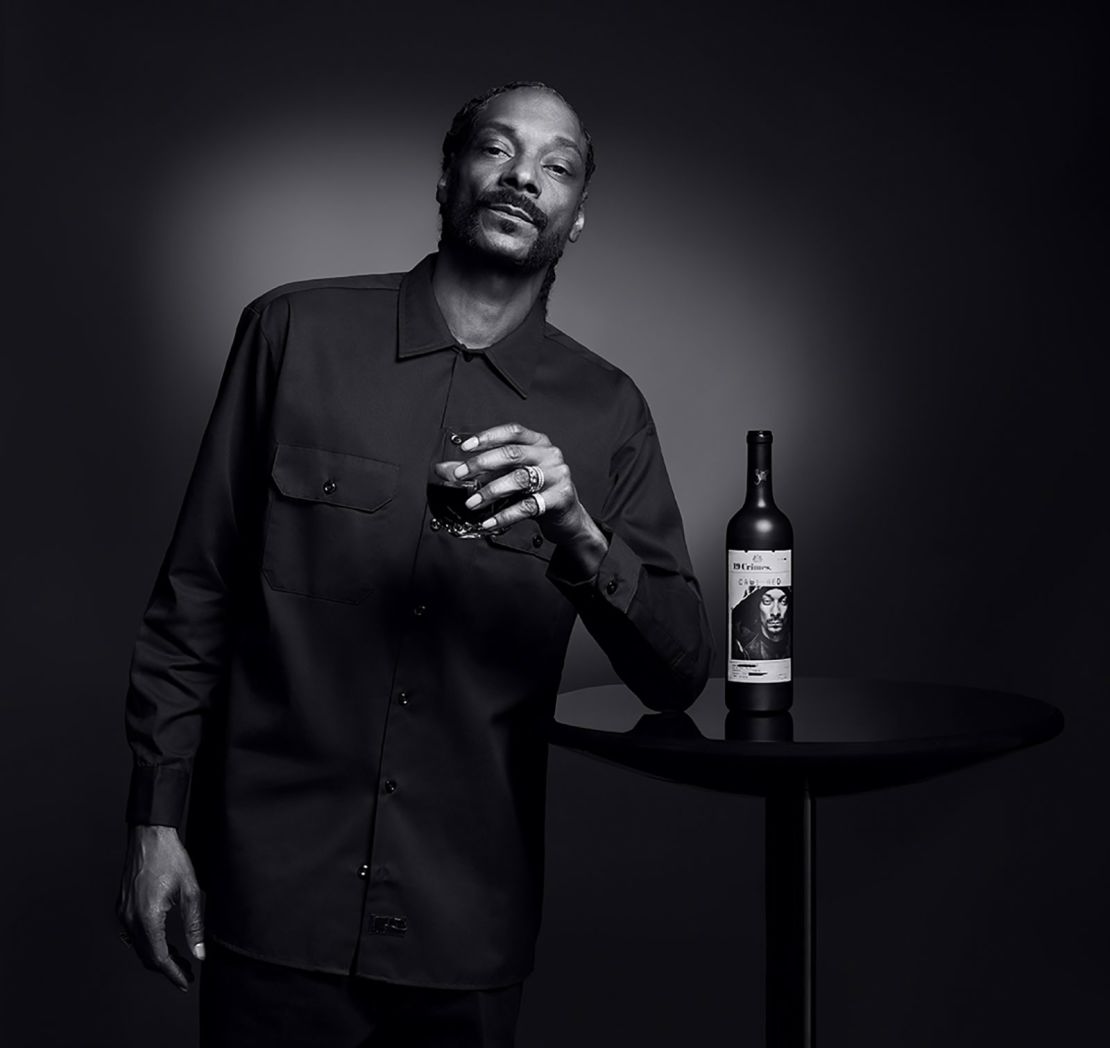 These days, Snoop's passing over the hooch in favor of fine wine. 