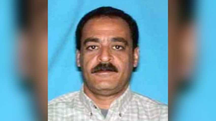 This undated photo provided by the Irving (Texas) Police Department shows Yaser Abdel Said. The FBI says a Dallas-area taxicab driver wanted for the 2008 slayings of his two teenage daughters has been arrested in a small North Texas town. An FBI statement says agents arrested 63-year-old Yaser Abdel Said on Wednesday in Justin, 36 miles northwest of Dallas. (Irving (Texas) Police Dept. via AP)