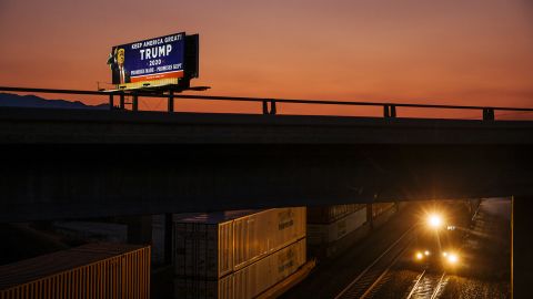 The owner of the business that funded the billboards told CNN the PPP money was used for payroll, not for the signs.