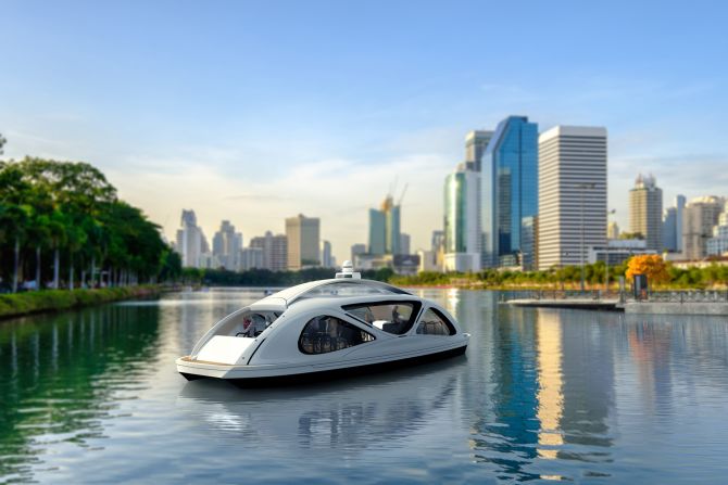 If hyperloop is one buzzword, autonomous is another -- from cars to ferries, such as Zeabuz (pictured here in a rendering) in Norway. This small ferry is <a href="index.php?page=&url=https%3A%2F%2Fwww.cnn.com%2Ftravel%2Farticle%2Fnorway-self-driving-ferries-zeabuz-spc-intl%2Findex.html" target="_blank">zero-emissions and self-driving</a>, and could provide a more efficient alternative to land transport in some cities.