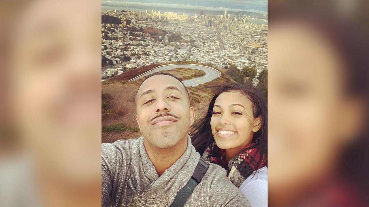 Marques Houston and Miya Dickey wed on Monday. 