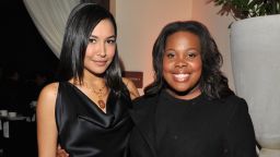 SANTA BARBARA, CA - NOVEMBER 18:  Actresses Naya Rivera (L) and Amber Riley attend The Dream Foundation's 10th Annual Celebration of Dreams, honoring fashion icon Donna Karan with The Founders Award and featuring the Donna Karan Spring 2012 Collection, presented by Saks Fifth Avenue, held at Bacara Resort and Spa on November 18, 2011 in Santa Barbara, California.  (Photo by Lester Cohen/WireImage)