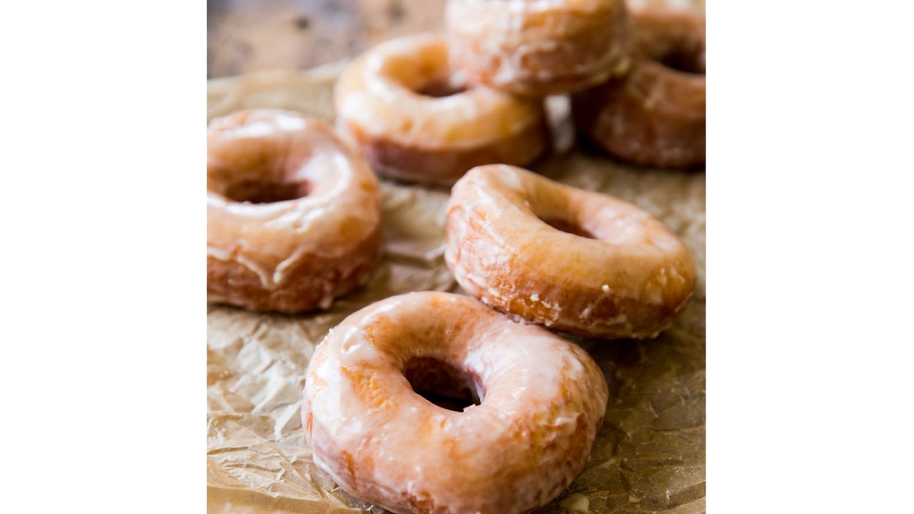 Sally McKenney's classic glazed donuts