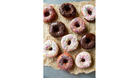 Sally McKenney's frosted donuts