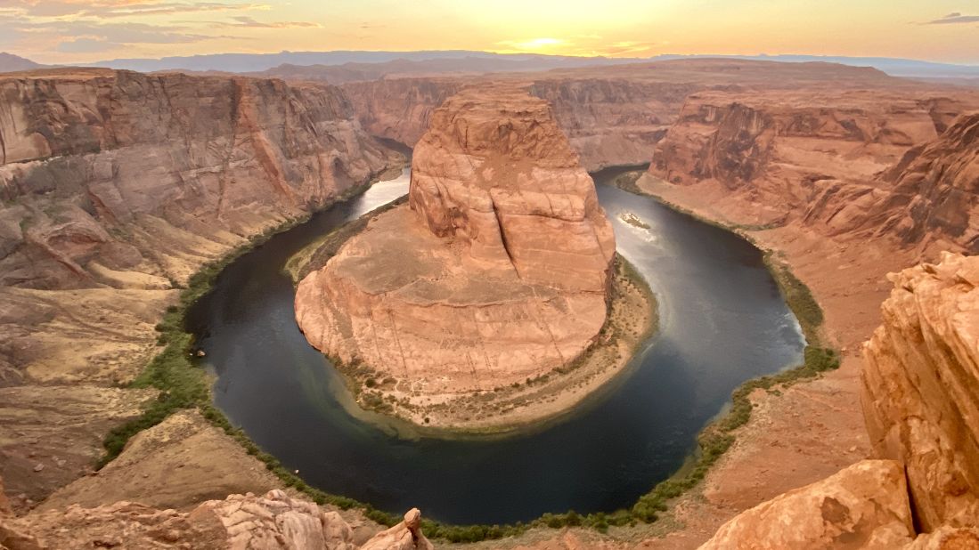<strong>Page, Arizona: </strong>Horseshoe Bend, on the Colorado River, is one of America's most famous natural formations.