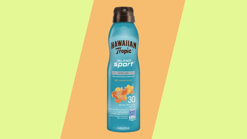 hawaiian tropic island sport spray spf 30 sunscreen