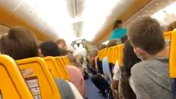 Ryanair passenger covid-19