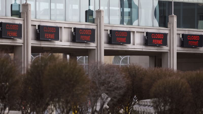 With Canada and Mexico borders closed Americans are trapped in