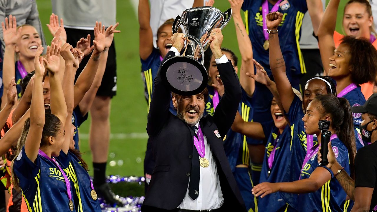 Vasseur celebrates yet more Champions League success for Lyon