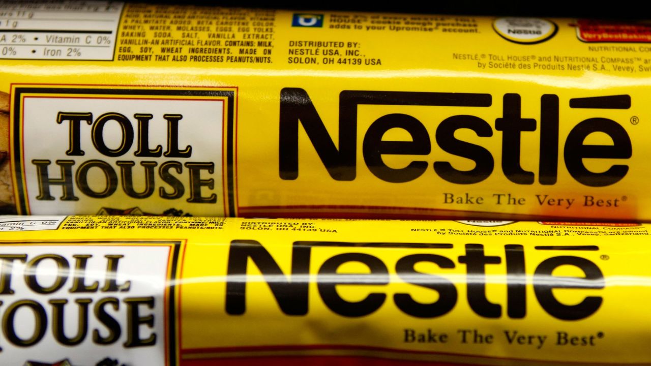 SAN FRANCISCO - FEBRUARY 21:  Packages of Nestle Toll House cookie dough are displayed on the shelf at the Marina Supermarket February 21, 2008 in San Francisco, California. 