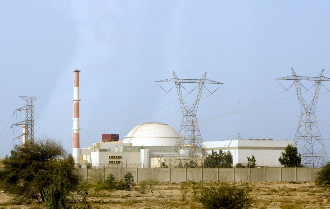 A reactor at the Iranian nuclear power plant in Bushehr, Iran, is seen in 2009.
