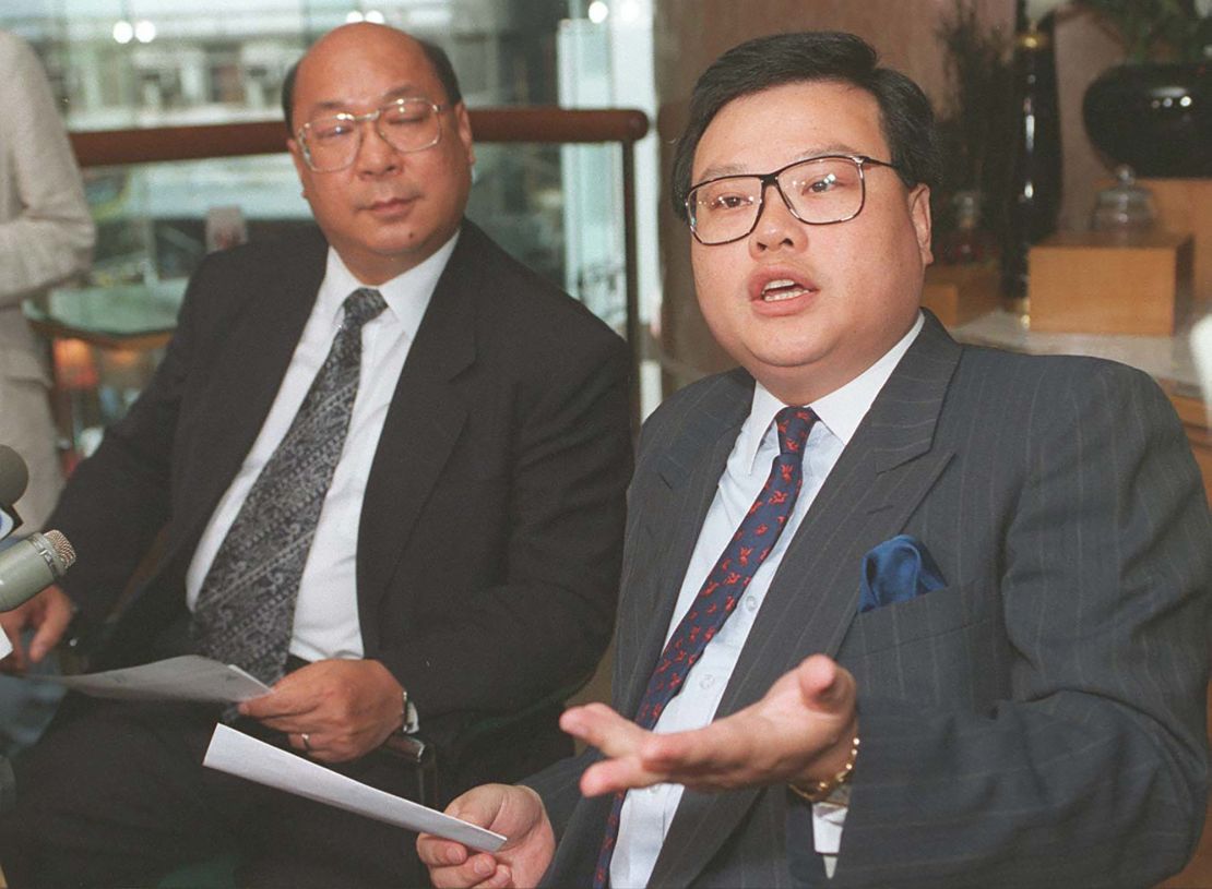 Ma Ching-kwan of the Oriental Press Group in 1995.