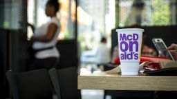 McDonald's restaurant FILE RESTRICTED