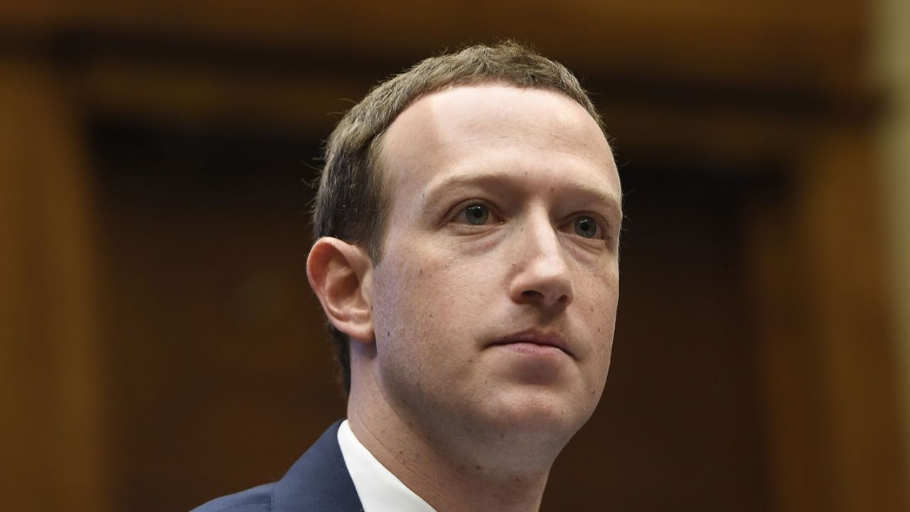 Facebook CEO and founder Mark Zuckerberg testifies during a US House Committee on Energy and Commerce hearing about Facebook on Capitol Hill in Washington, DC, April 11, 2018. (Photo credit should read Saul Loeb/AFP/Getty Images)