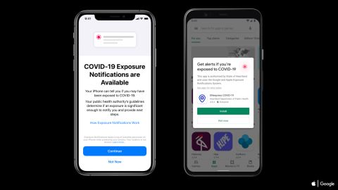 Apple and Google systems can send you notifications about exposure to people with Covid-19.