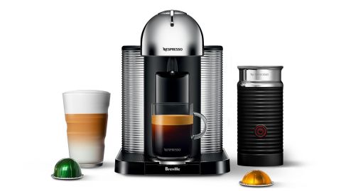 Nespresso Breville VertuoLine Coffee & Espresso Machine With Aeroccino