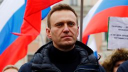 Russian opposition leader Alexei Navalny  in Moscow, Russia on February 24, 2019