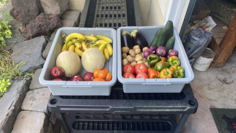 Corrigan says there are no item limits at his pantry.