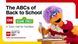 CNN and 'Sesame Street' team up to host a town hall on going back to school