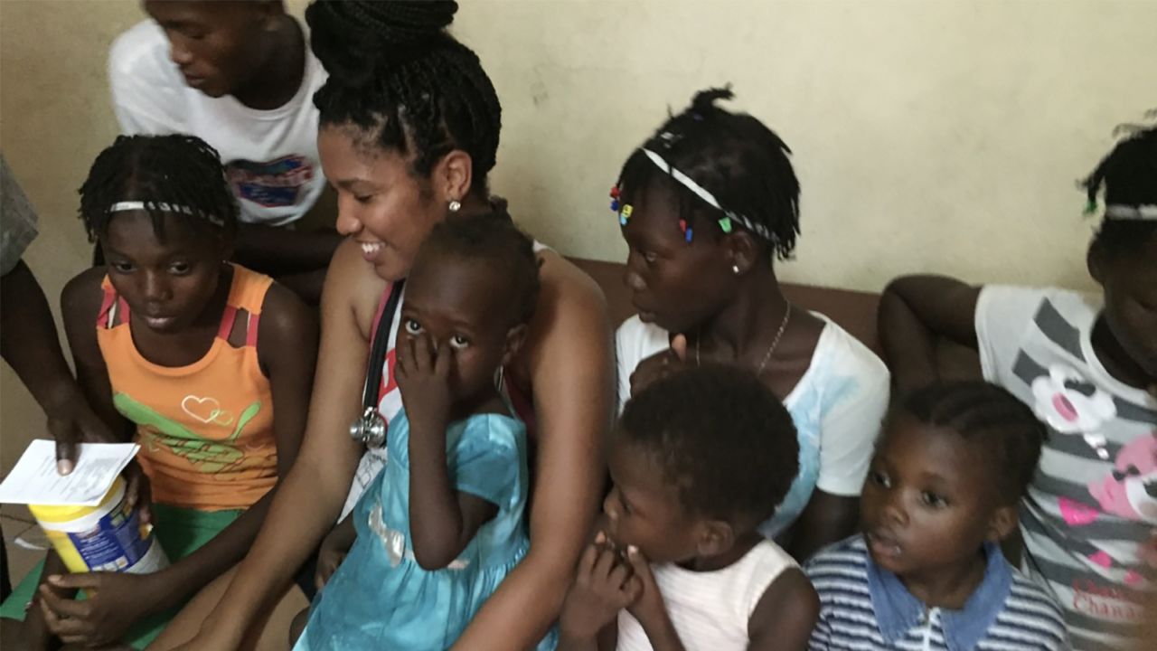 Brittany Greaves went on a volunteer medical mission in Bon Repos, Haiti. 
