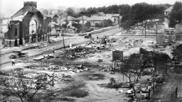 Tulsa's Greenwood District was destroyed in 1921 by an angry white mob.