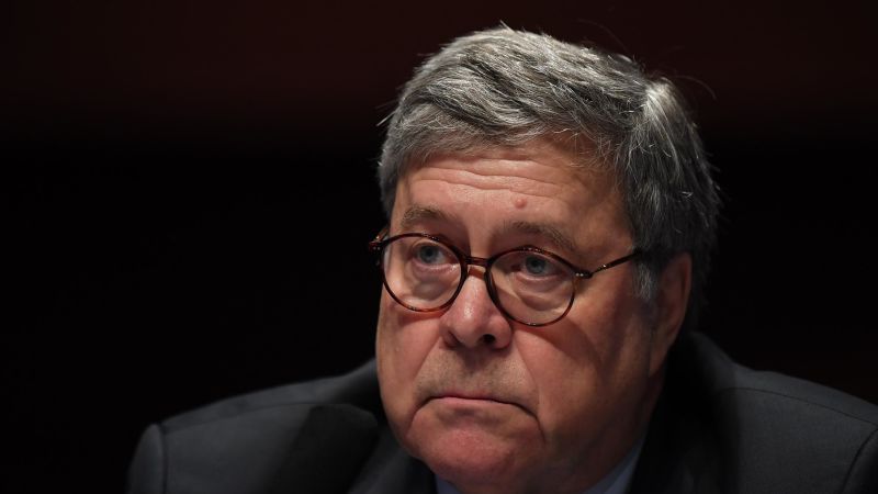 Trump White House drafted statement attacking Barr after he publicly refuted Trump’s voter fraud claims, transcript reveals | CNN Politics