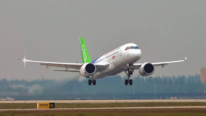 <strong>International jet-setter:</strong> "The COMAC C919 is designed to be an 'international airliner with Chinese characteristics,'" says Cristiano Ceccato of Zaha Hadid Architects. 