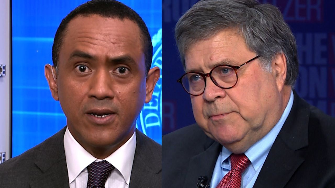 Bill Barr Evan Perez split