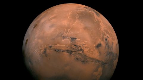 Mars, the fourth planet from the sun, has days that are roughly as long as Earth days. But it's a smaller planet, its temperatures average -81 degrees Fahrenheit, and its atmosphere is much thinner and comprised mostly of carbon dioxide.