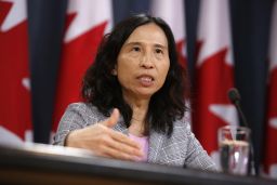 Theresa Tam, Canada's chief public health officer, said sex should be avoided if either partner had Covid-19 symptoms.