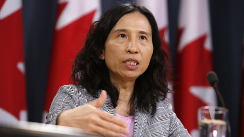 Theresa Tam, Canada's chief public health officer, said sex should be avoided if either partner had Covid-19 symptoms.