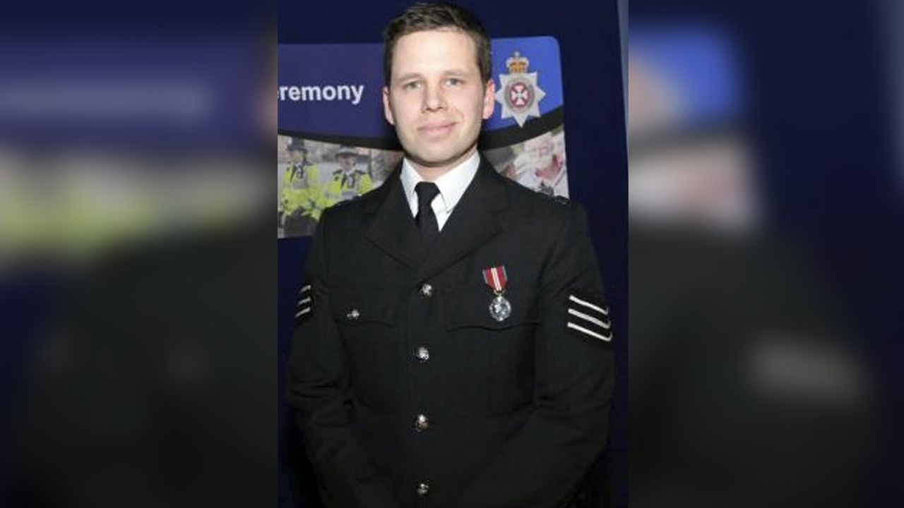 Detective Sergeant Nick Bailey, who came into contact with Novichok during the attack on former Russian spy Sergei Skripal in Salisbury, England.