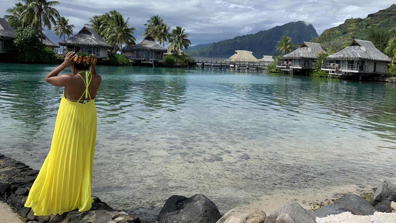<strong>Brittany Greaves: </strong>Greaves went with another travel nurse to Bora Bora, French Polynesia<br />to celebrate her 30th birthday.