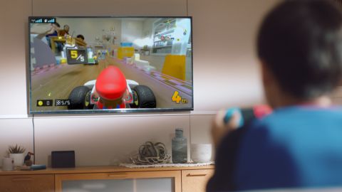 A photo of "Mario Kart Live: Home Circuit."