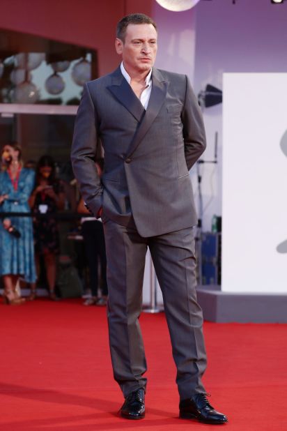 Actor Benoit Magimel on the red carpet ahead of the French film "Amants" (Lovers).