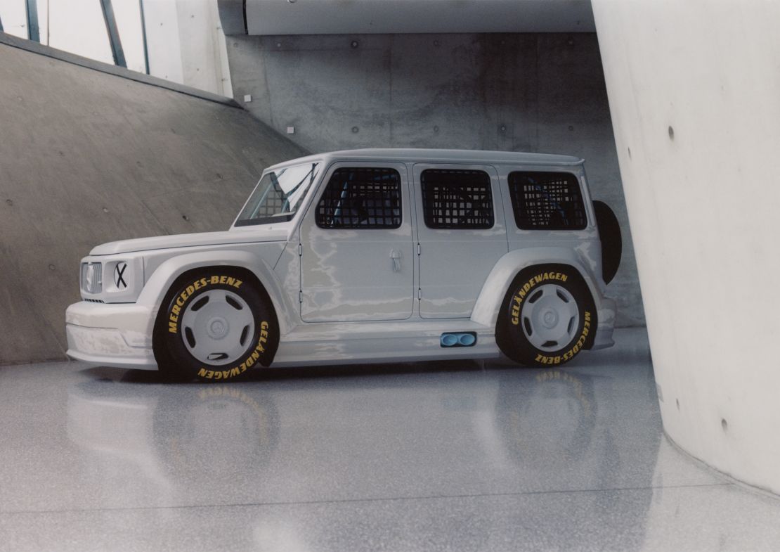 A replica of the car will be auctioned off at Sotheby's, while the original will be showcased in Abloh's upcoming exhibitions.