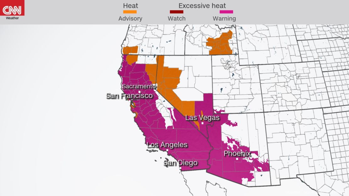 weather heat warnings sept 4