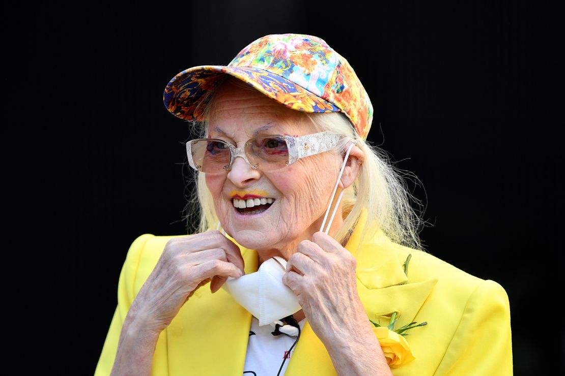 Fashion designer Vivienne Westwood