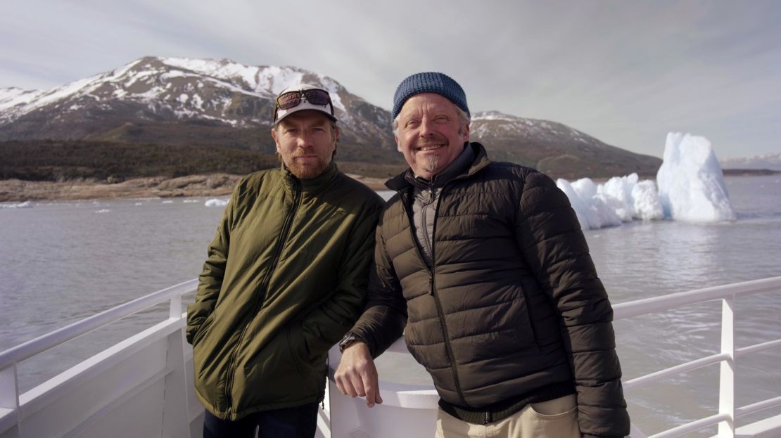 Ewan McGregor and Charley Boorman take on a 13,000-mile e-bike journey in the Apple TV+ series, "Long Way Up."