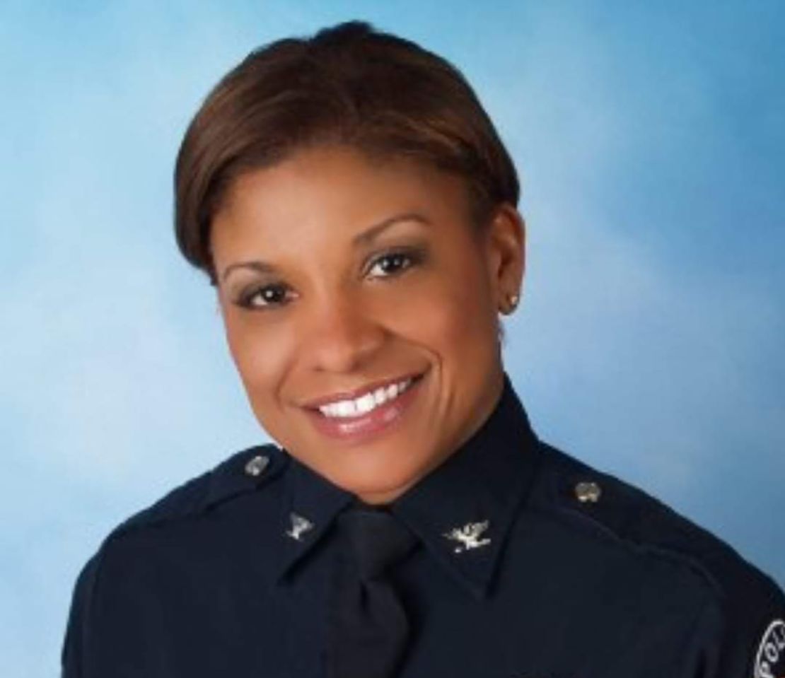 It's Yvette Gentry's first day on the job as interim chief of the Louisville Metro Police Department.