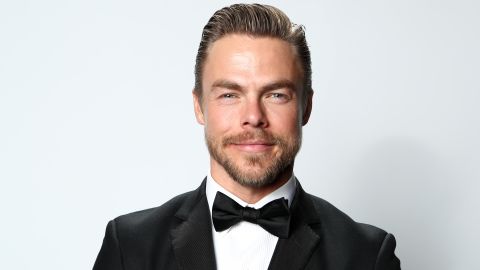 Derek Hough attends IMDb LIVE at the Elton John AIDS Foundation Academy Awards Viewing Party in February in Los Angeles.