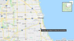 An 8-year-old girl was killed Monday evening after gunshots were fired into a SUV the young child was traveling in, according to Chicago Police Chief of Operations Brian McDermott.