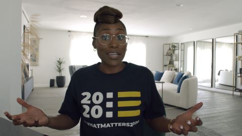Issa Rae in 'Coastal Elites.'