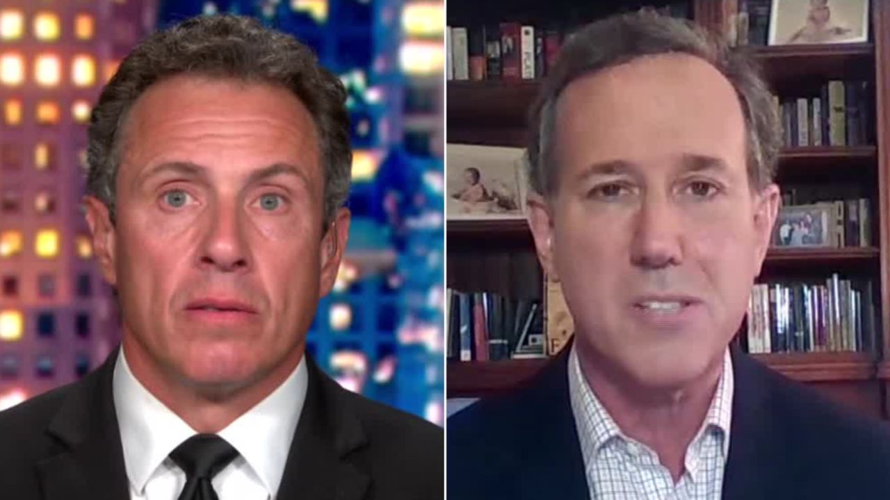 cuomo santorum split