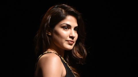 Bollywood actress Rhea Chakraborty in Mumbai on August 22, 2018.