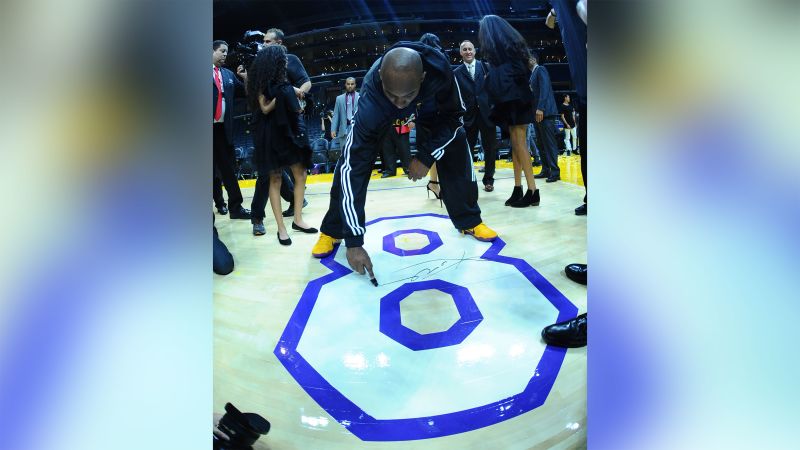 Hardwood floor from Kobe Bryant's final game expected to auction