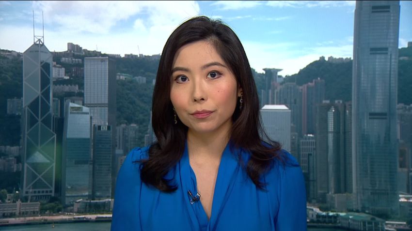 Screengrab of CNN reporter Selina Wang discussing US revoking Chinese students visa.