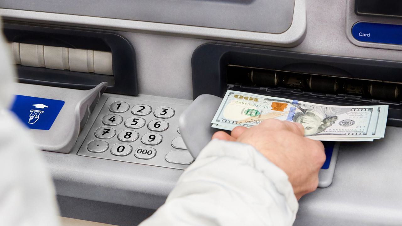 If you use a non-network ATM, you'll likely be charged a fee when you get cash.